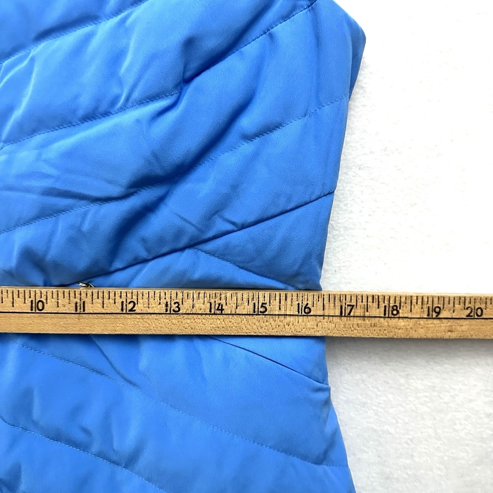 Lilly Pulitzer Deanne Vest M Medium Down Puffer Reversible Thistle Tiger Queen - Picture 13 of 13